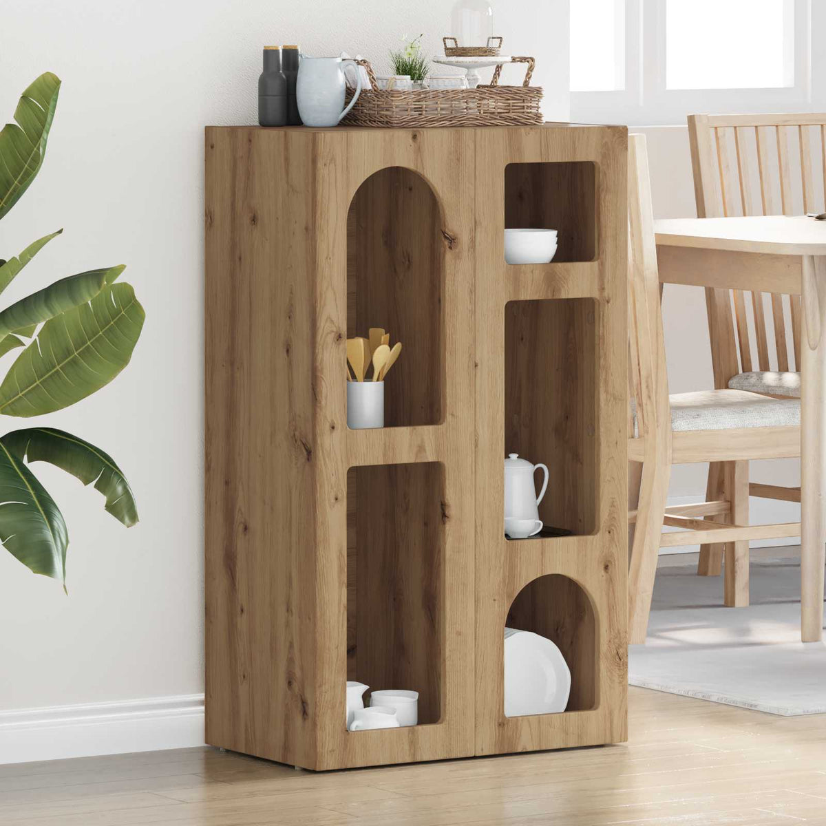 Sideboard ELST Artisan-Eiche 59 x 35 x 100,5 cm Holzwerkstoff