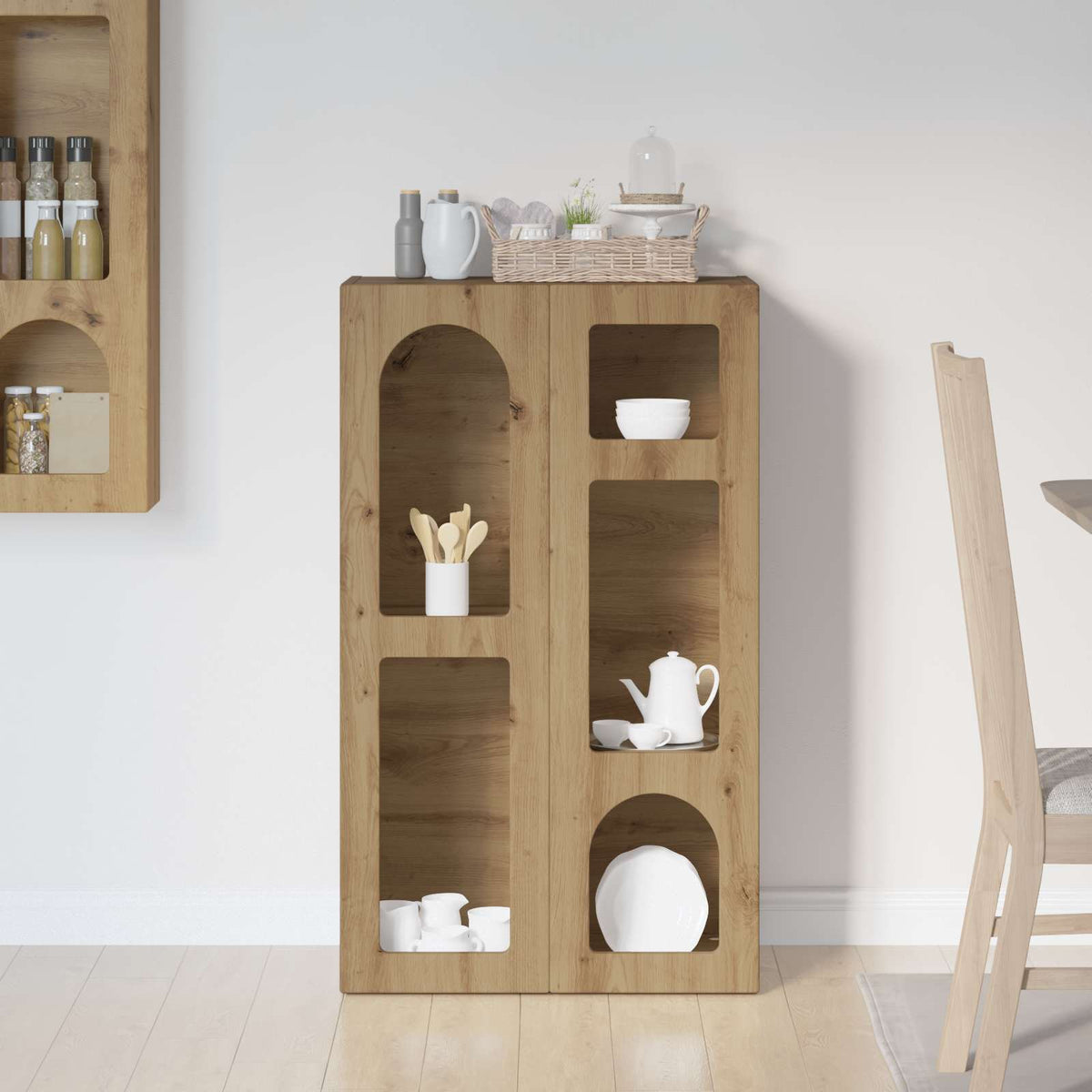 Sideboard ELST Artisan-Eiche 59 x 35 x 100,5 cm Holzwerkstoff