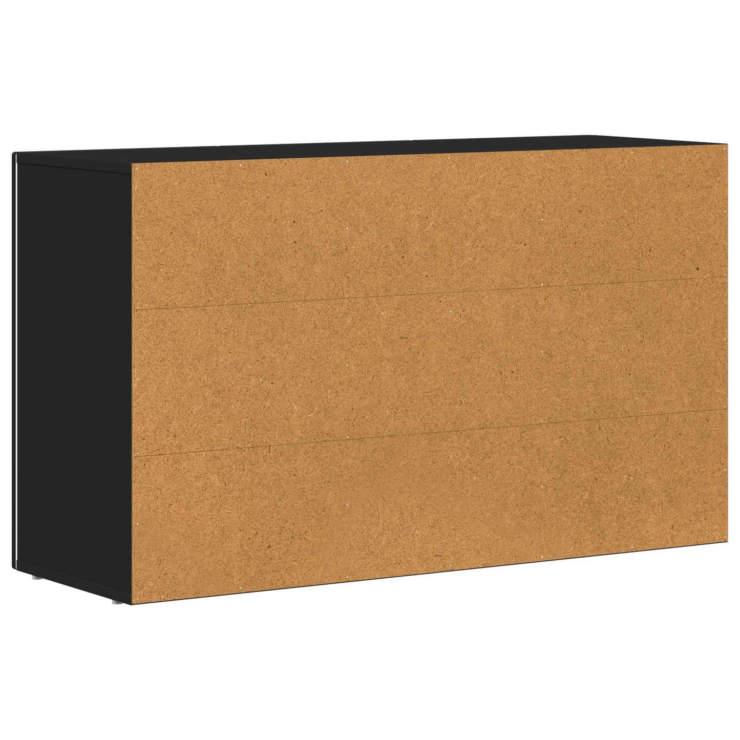 Sideboard ELST Schwarz 100 x 35 x 59 cm Holzwerkstoff