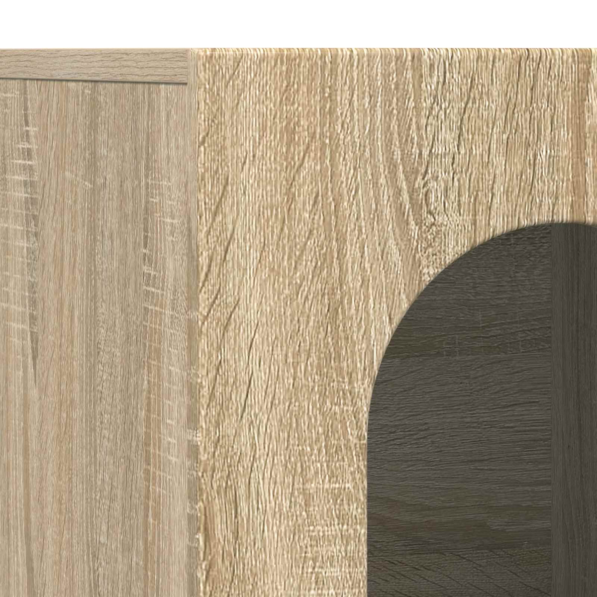 Sideboard ELST Sonoma-Eiche 100 x 35 x 59 cm Holzwerkstoff