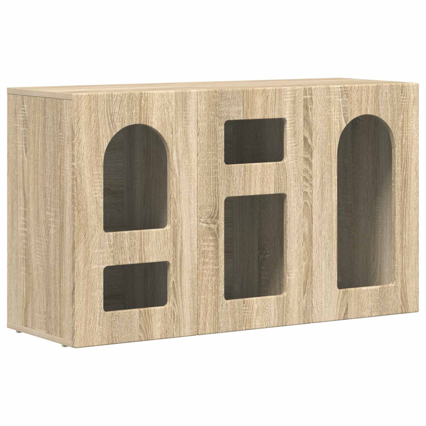 Sideboard ELST Sonoma-Eiche 100 x 35 x 59 cm Holzwerkstoff