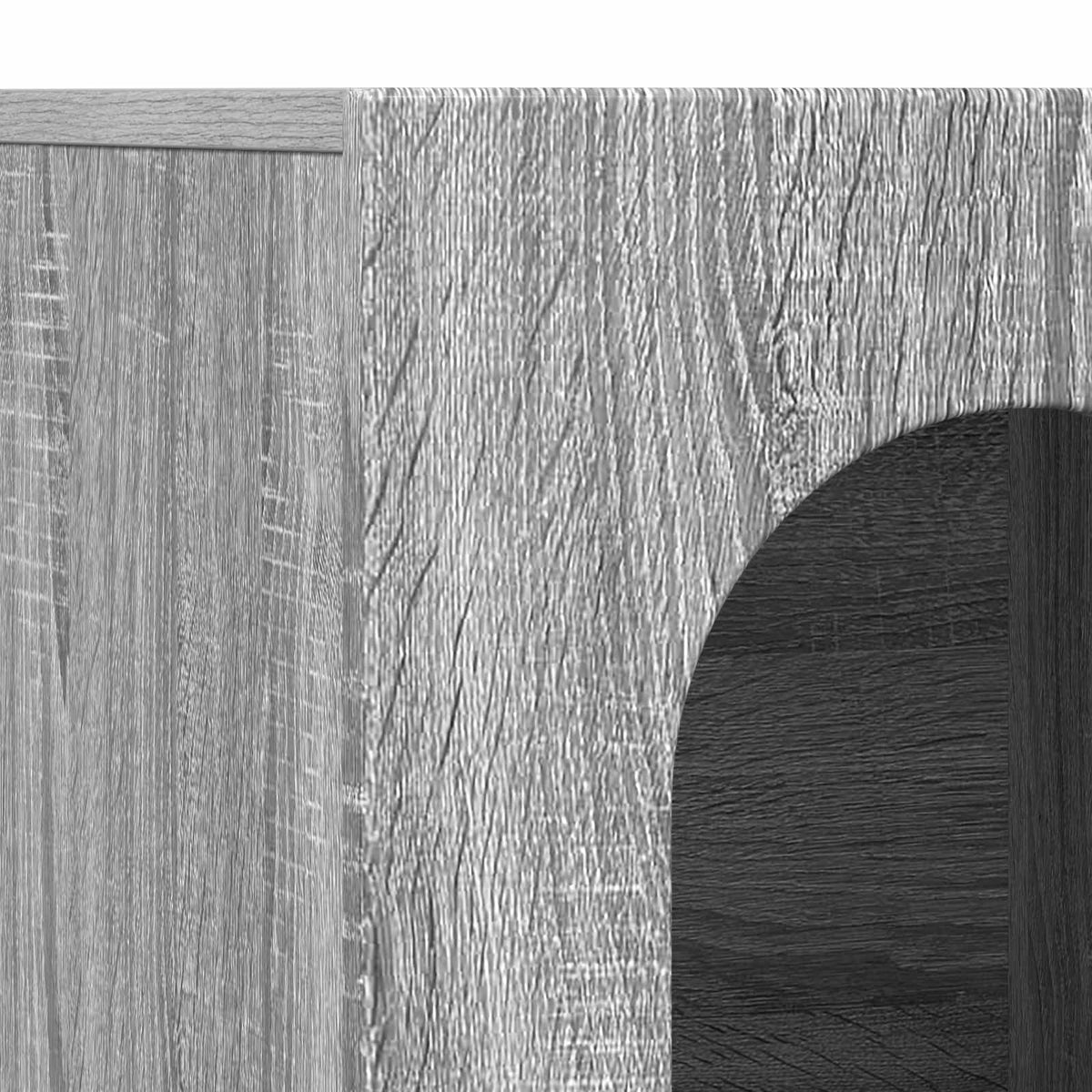 Sideboard ELST Graues Sonoma 100 x 35 x 59 cm Holzwerkstoff