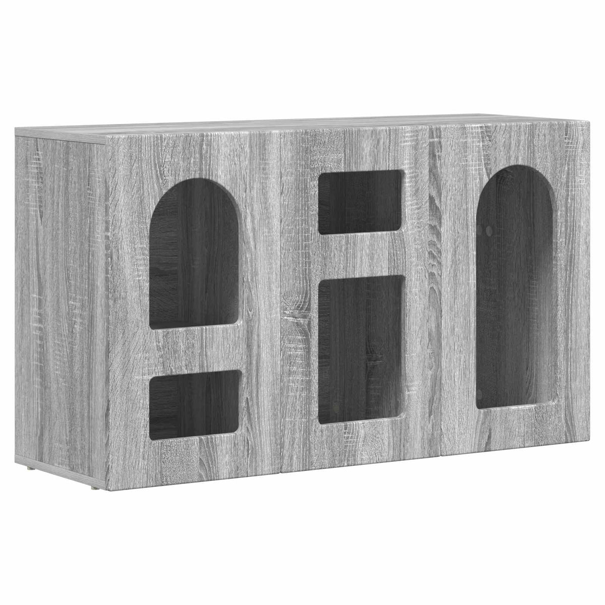 Sideboard ELST Graues Sonoma 100 x 35 x 59 cm Holzwerkstoff