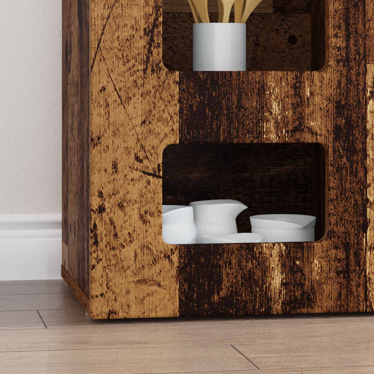 Sideboard ELST Altholz 100 x 35 x 59 cm Holzwerkstoff