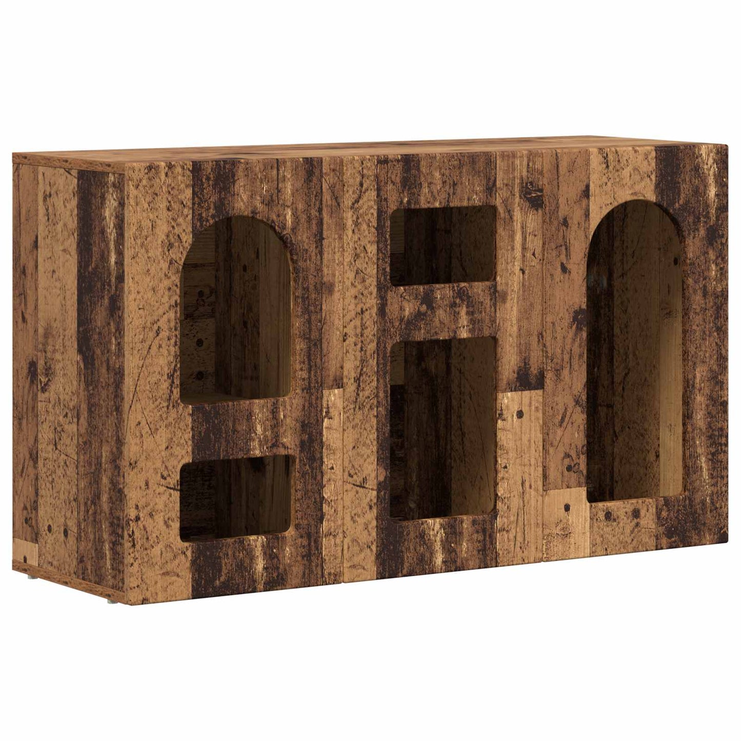 Sideboard ELST Altholz 100 x 35 x 59 cm Holzwerkstoff