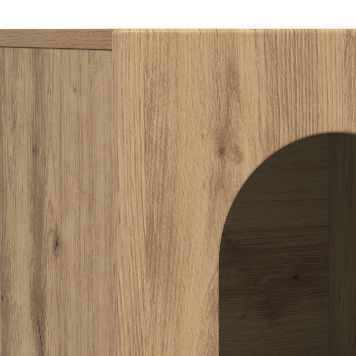 Sideboard ELST Artisan-Eiche 100 x 35 x 59 cm Holzwerkstoff
