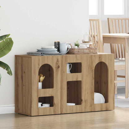 Sideboard ELST Artisan-Eiche 100 x 35 x 59 cm Holzwerkstoff