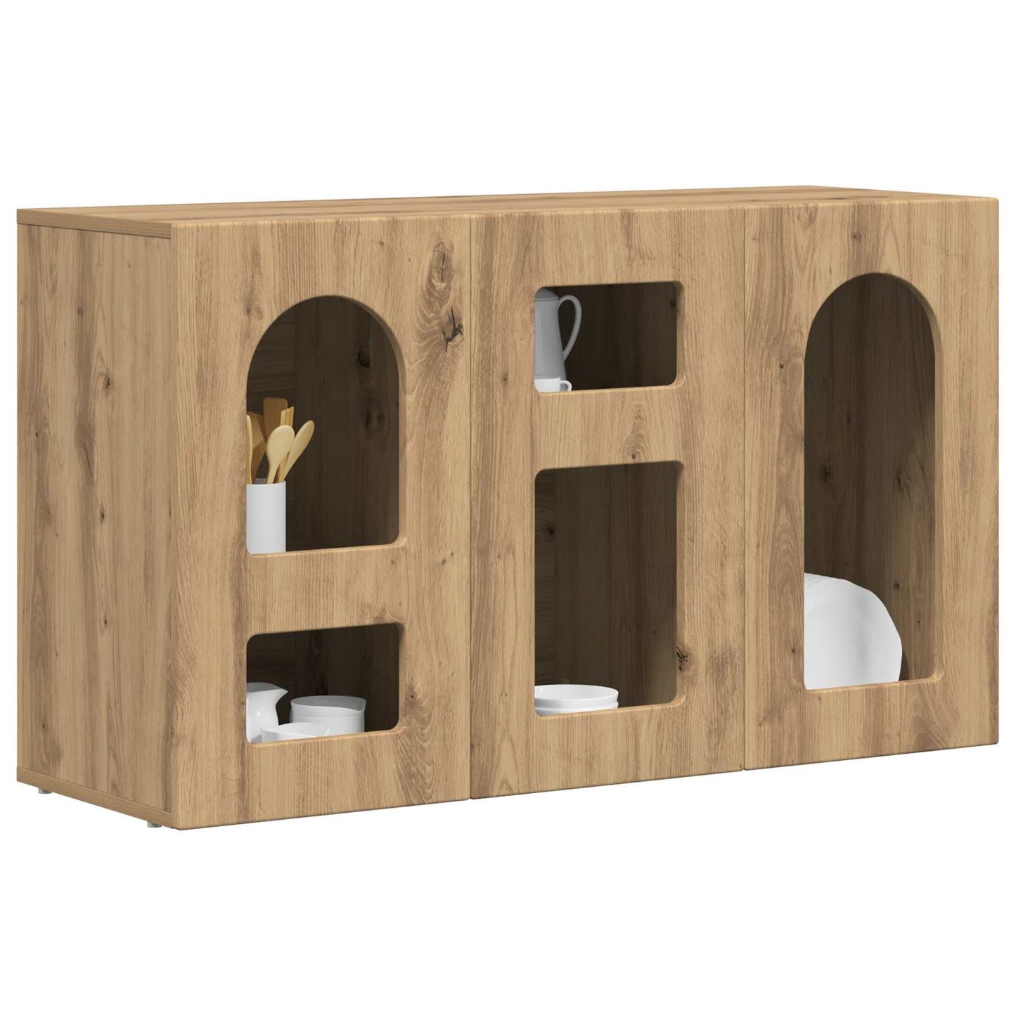 Sideboard ELST Artisan-Eiche 100 x 35 x 59 cm Holzwerkstoff