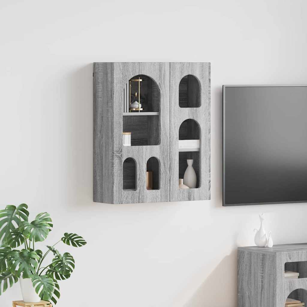 Hängeschrank ELST Sonoma-Grau 59 x 20 x 71,5 cm Holzwerkstoff