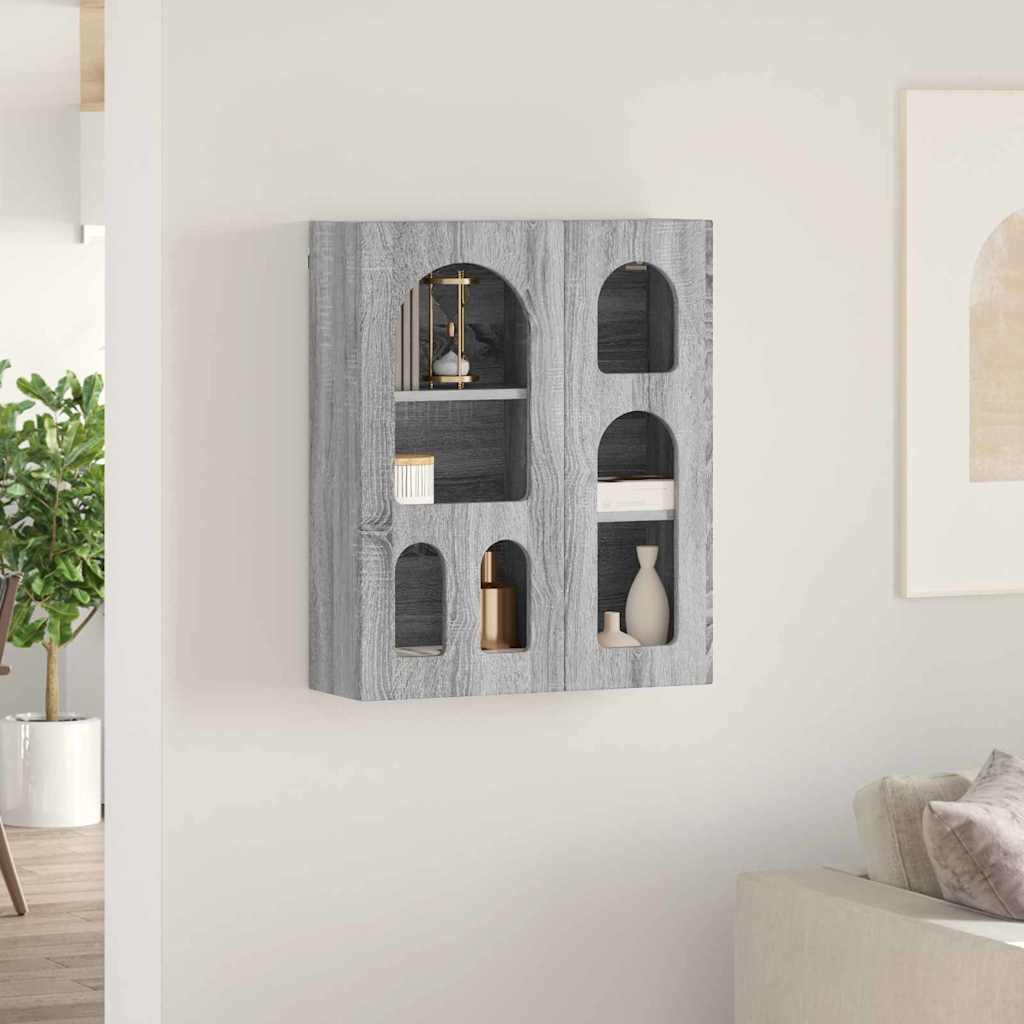 Hängeschrank ELST Sonoma-Grau 59 x 20 x 71,5 cm Holzwerkstoff