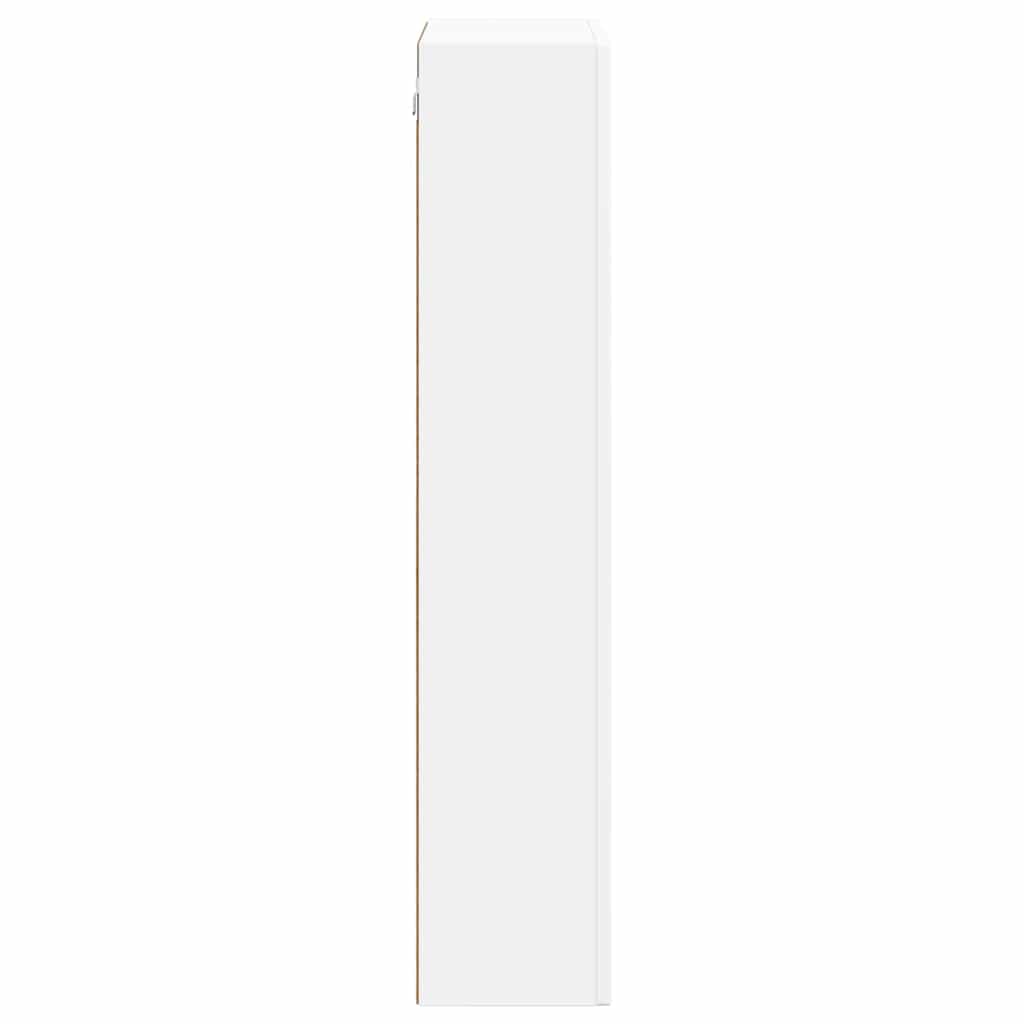 Hängeschrank mit Regal ELST Weiß 59 x 20 x 100 cm Holzwerkstoff