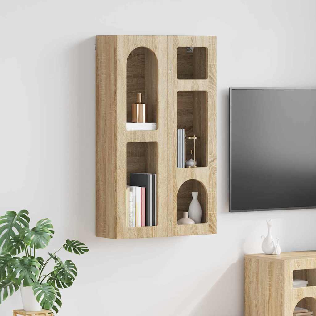 Hängeschrank ELST Sonoma-Eiche 59 x 20 x 100 cm Holzwerkstoff