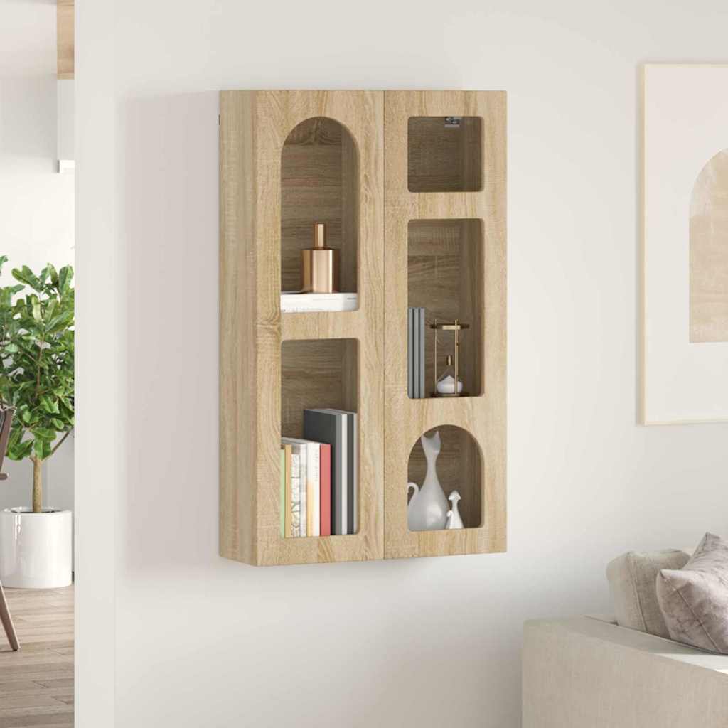 Hängeschrank ELST Sonoma-Eiche 59 x 20 x 100 cm Holzwerkstoff
