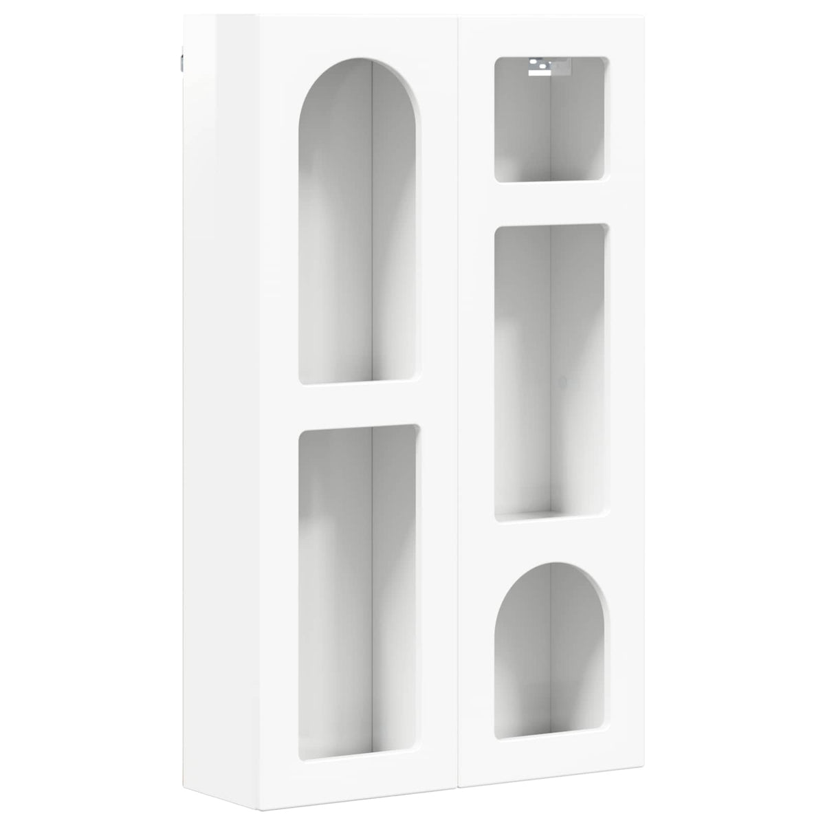 Hängeschrank ELST Hochglanz Weiß 59 x 20 x 100 cm Holzwerkstoff