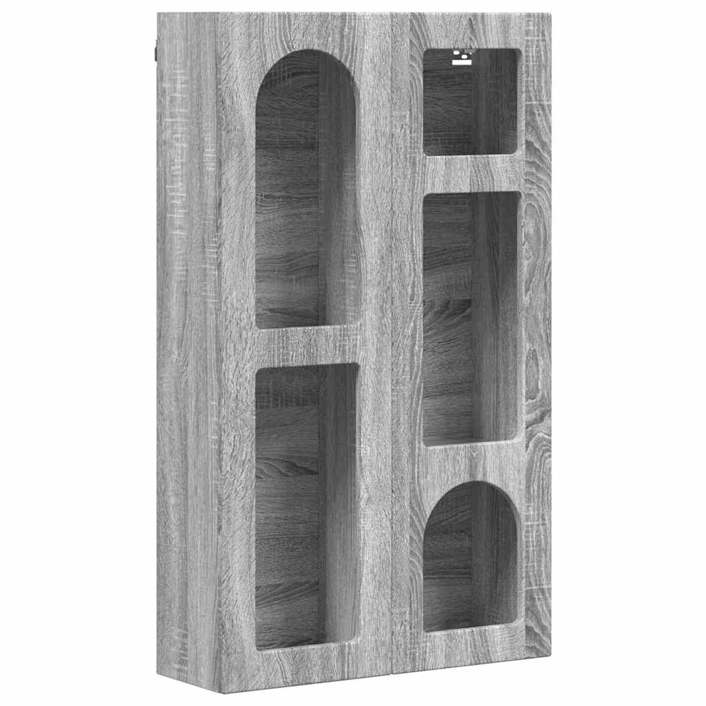 Hängeschrank ELST Sonoma-Grau 59 x 20 x 100 cm Holzwerkstoff