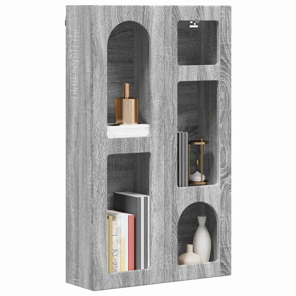 Hängeschrank ELST Sonoma-Grau 59 x 20 x 100 cm Holzwerkstoff