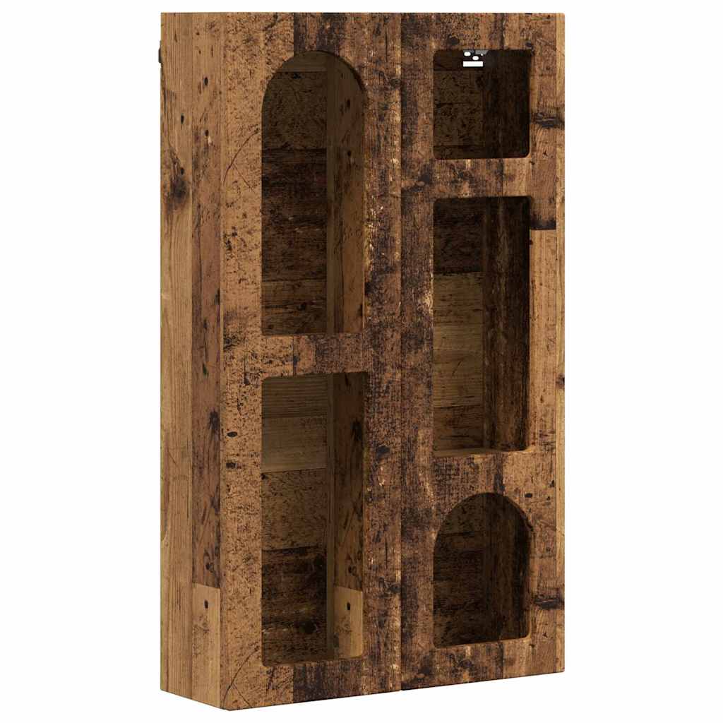 Hängeschrank ELST Altholz 59 x 20 x 100 cm Holzwerkstoff