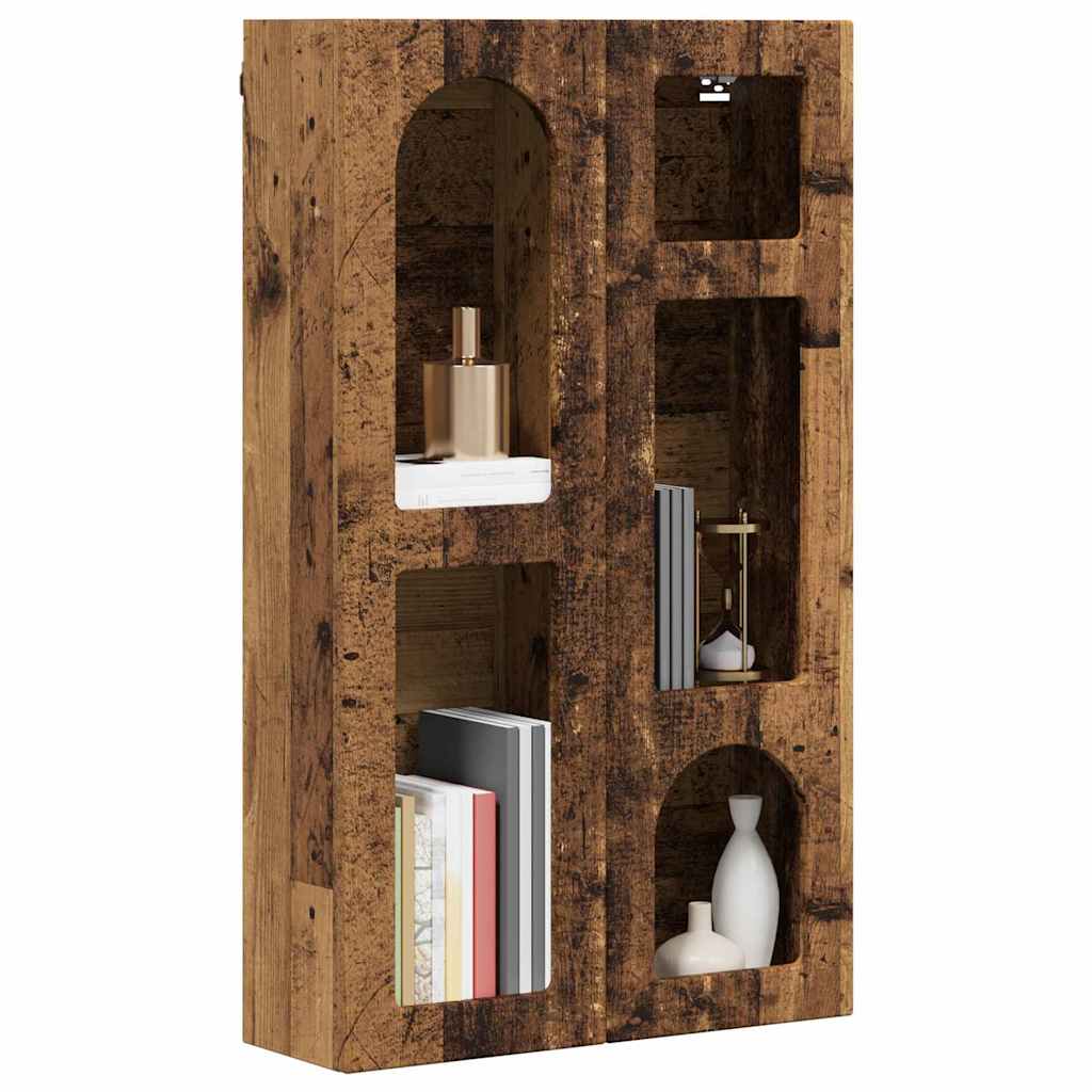 Hängeschrank ELST Altholz 59 x 20 x 100 cm Holzwerkstoff