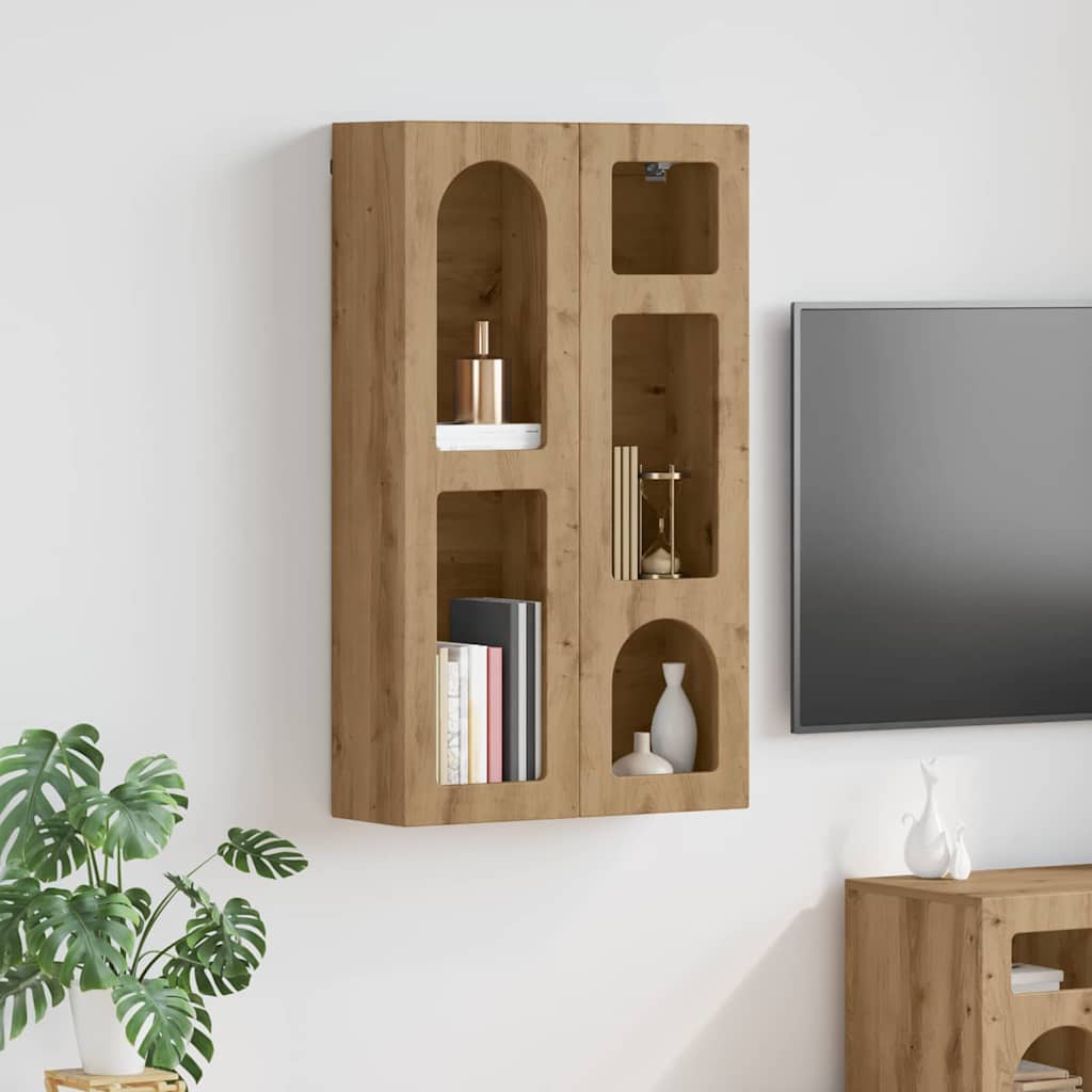 Hängeschrank ELST Artisan-Eiche 59 x 20 x 100 cm Holzwerkstoff