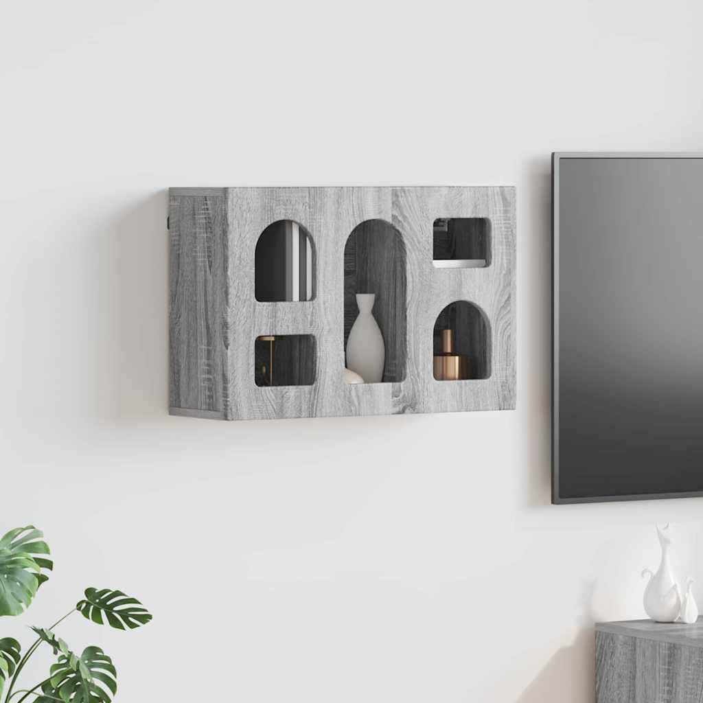 Hängeschrank ELST Sonoma-Grau 60 x 20 x 40 cm Holzwerkstoff
