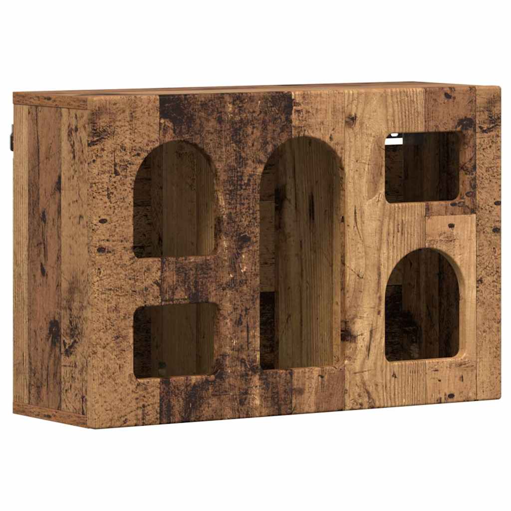 Hängeschrank ELST Altholz 60 x 20 x 40 cm Holzwerkstoff