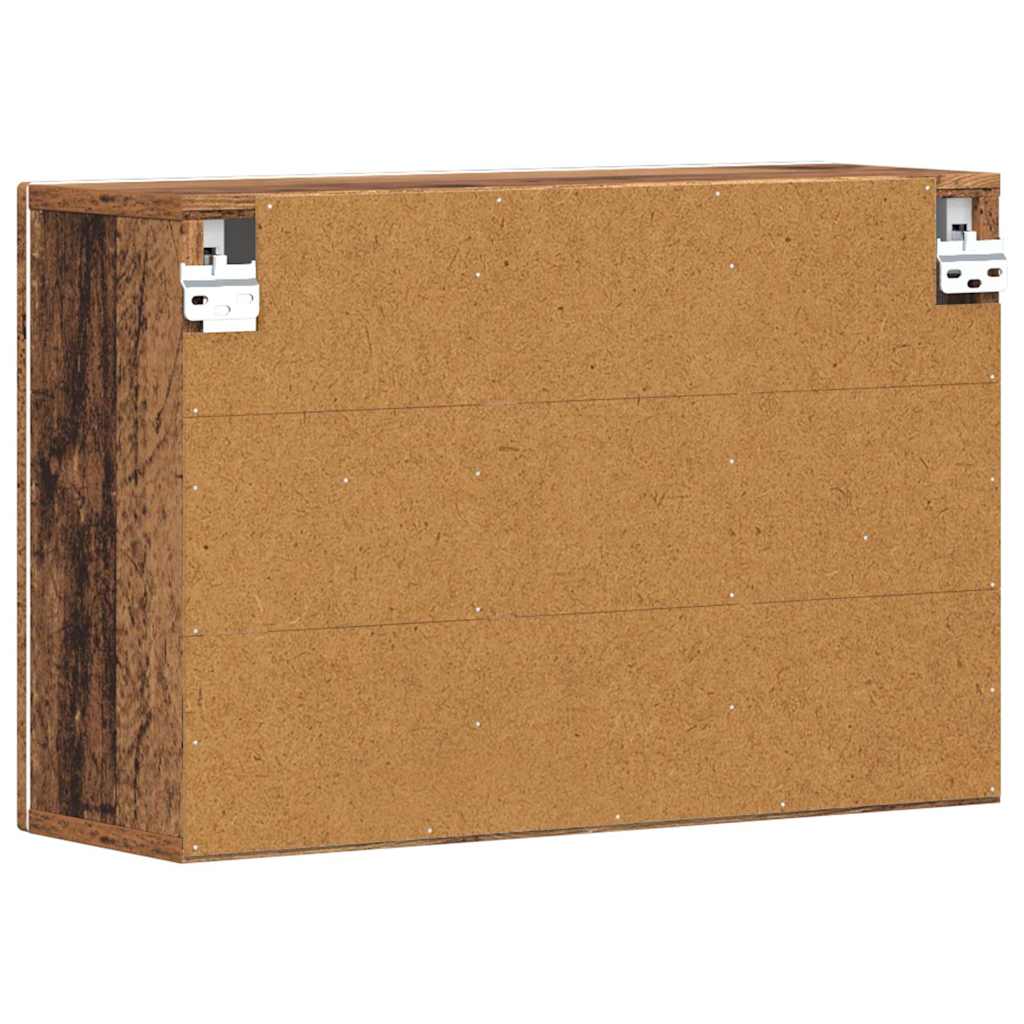 Hängeschrank ELST Altholz 60 x 20 x 40 cm Holzwerkstoff