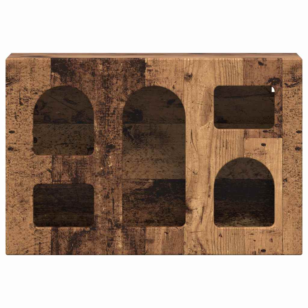 Hängeschrank ELST Altholz 60 x 20 x 40 cm Holzwerkstoff