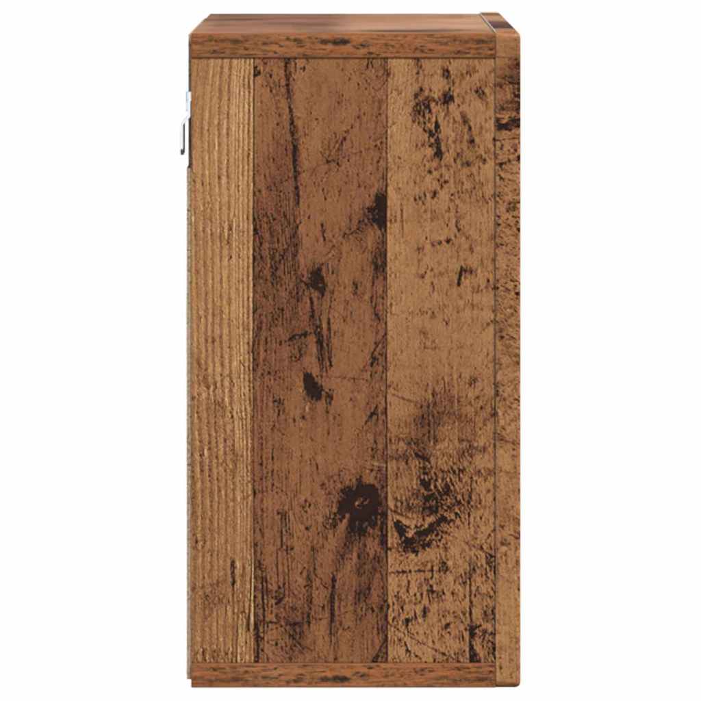 Hängeschrank ELST Altholz 60 x 20 x 40 cm Holzwerkstoff