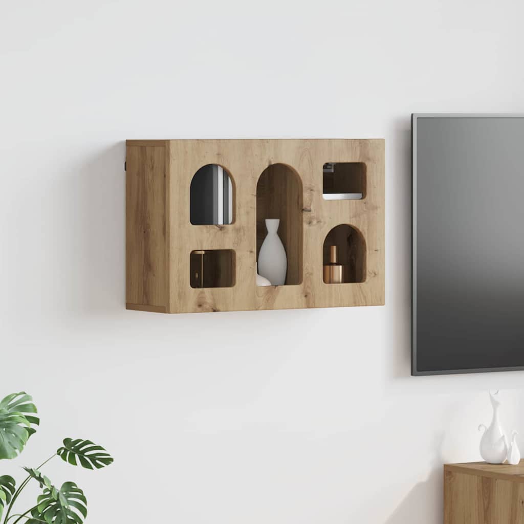 Hängeschrank ELST Artisan-Eiche 60 x 20 x 40 cm Holzwerkstoff
