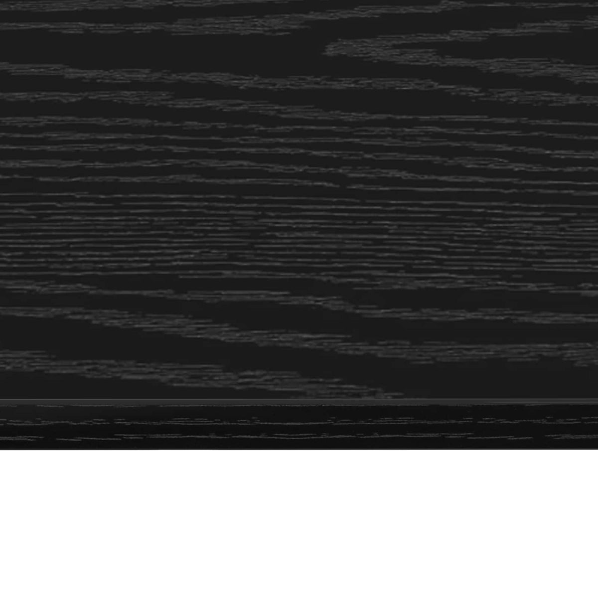 Wandtisch Schwarz Eichen-Optik Holzwerkstoff 60 x 45 x 30 cm