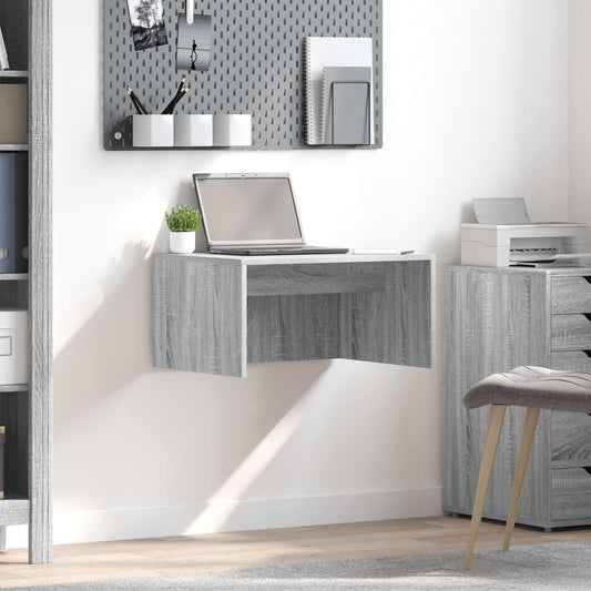Wandtisch Graues Sonoma Holzwerkstoff 60 x 45 x 30 cm