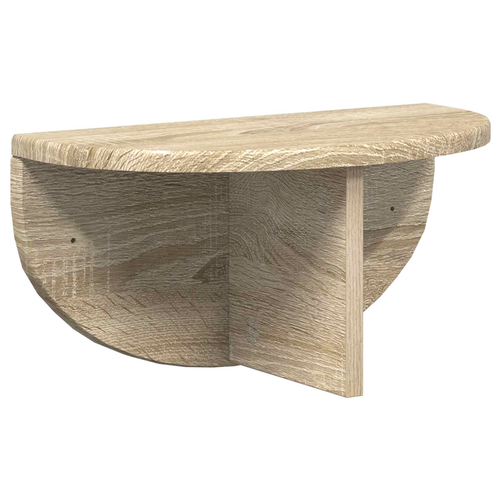 Wandregal 2 stk. Sonoma-Eiche 38 x 19 x 19 cm Holzwerkstoff