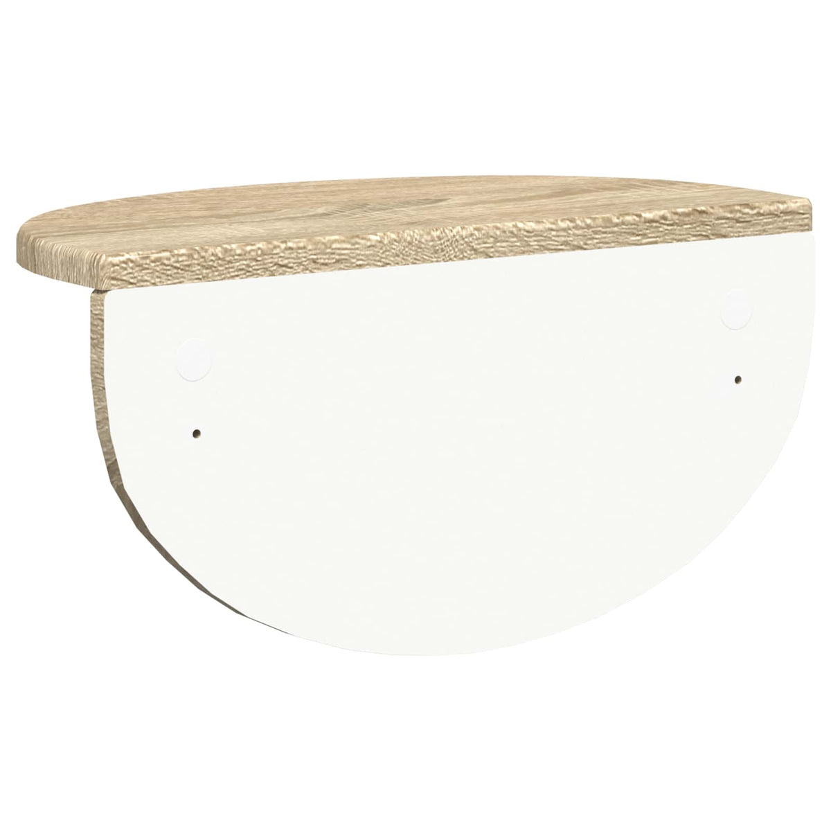 Wandregal 2 stk. Sonoma-Eiche 38 x 19 x 19 cm Holzwerkstoff