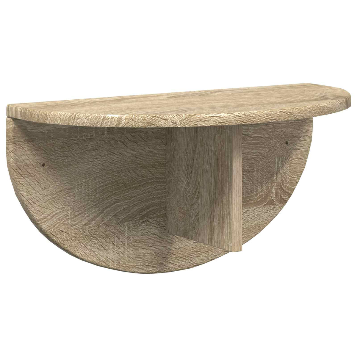 Wandregal 2 stk. Sonoma-Eiche 48 x 24 x 24 cm Holzwerkstoff