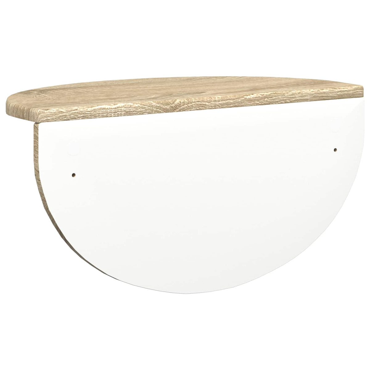 Wandregal 2 stk. Sonoma-Eiche 48 x 24 x 24 cm Holzwerkstoff