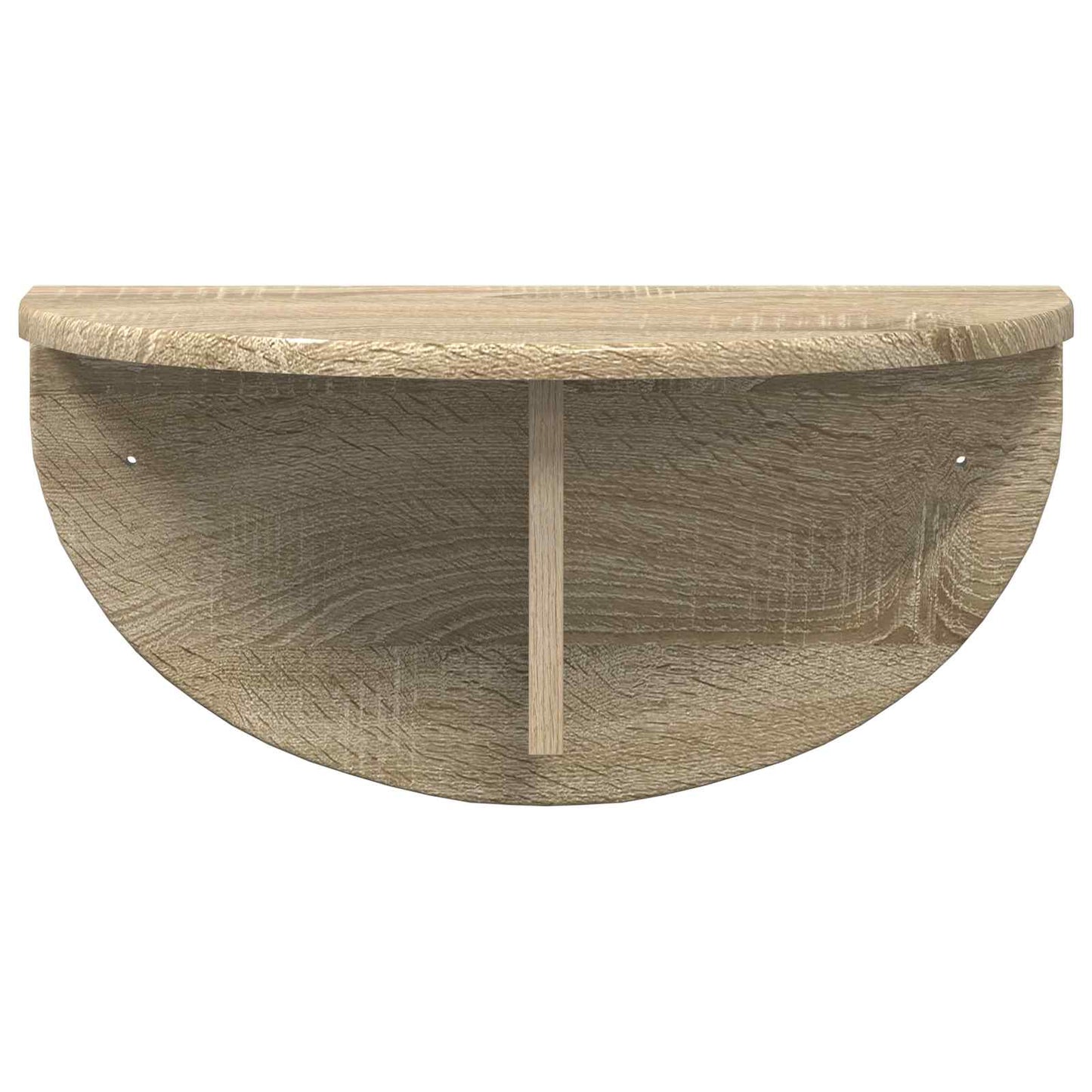Wandregal 2 stk. Sonoma-Eiche 48 x 24 x 24 cm Holzwerkstoff