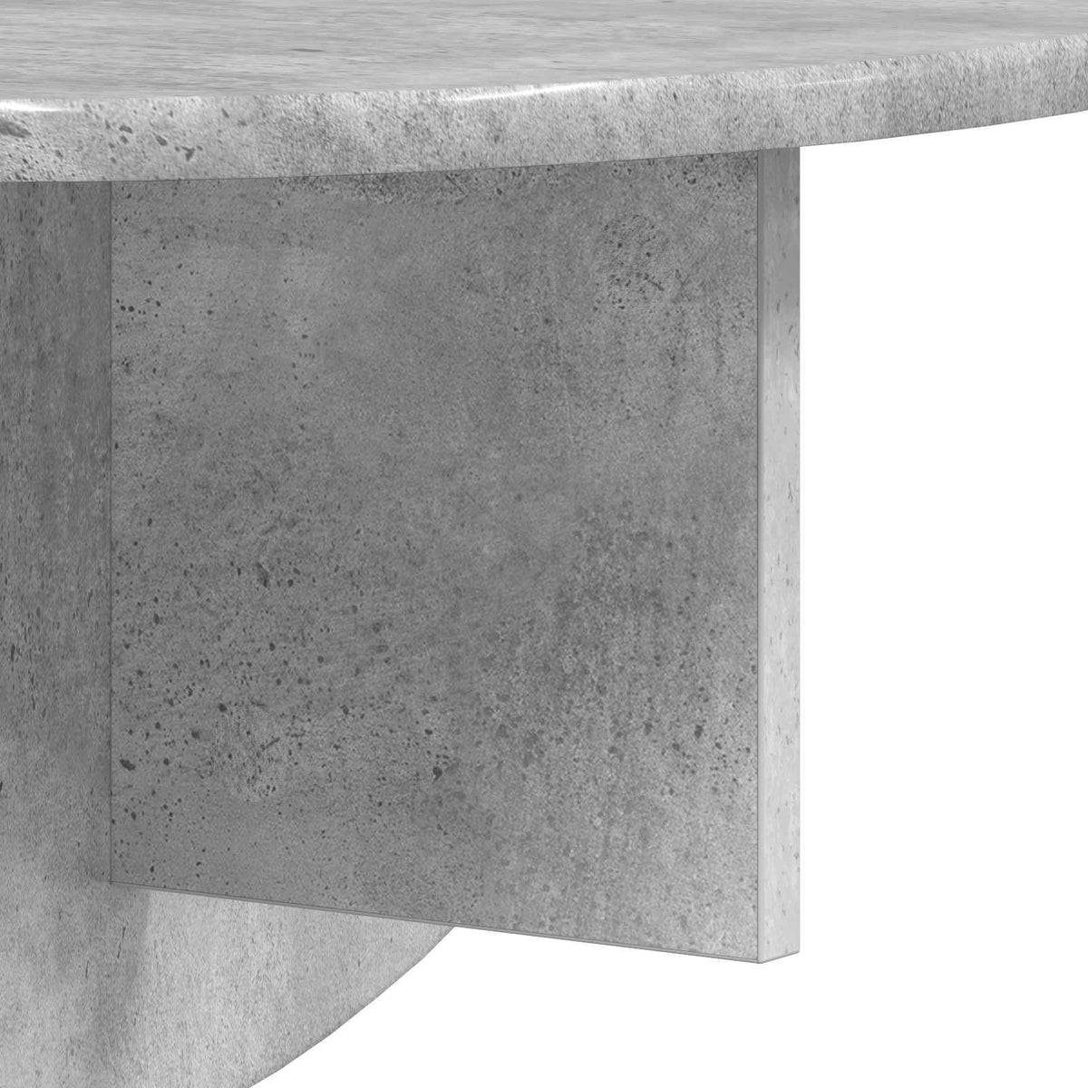Wandregal 2 stk. Betongrau 48 x 24 x 24 cm Holzwerkstoff