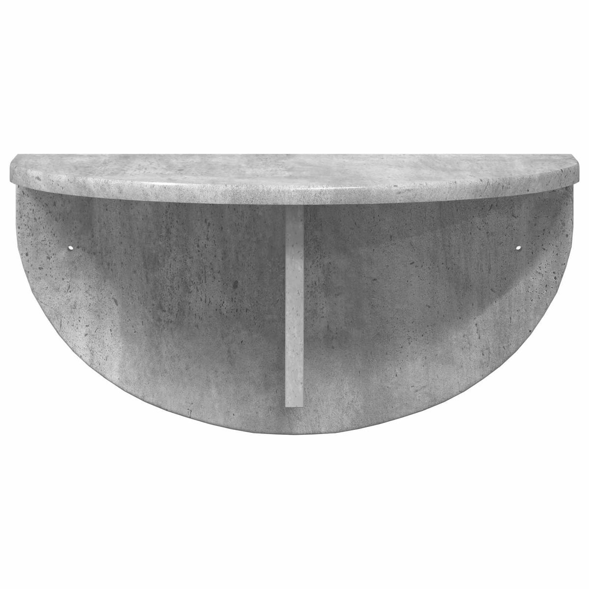 Wandregal 2 stk. Betongrau 48 x 24 x 24 cm Holzwerkstoff