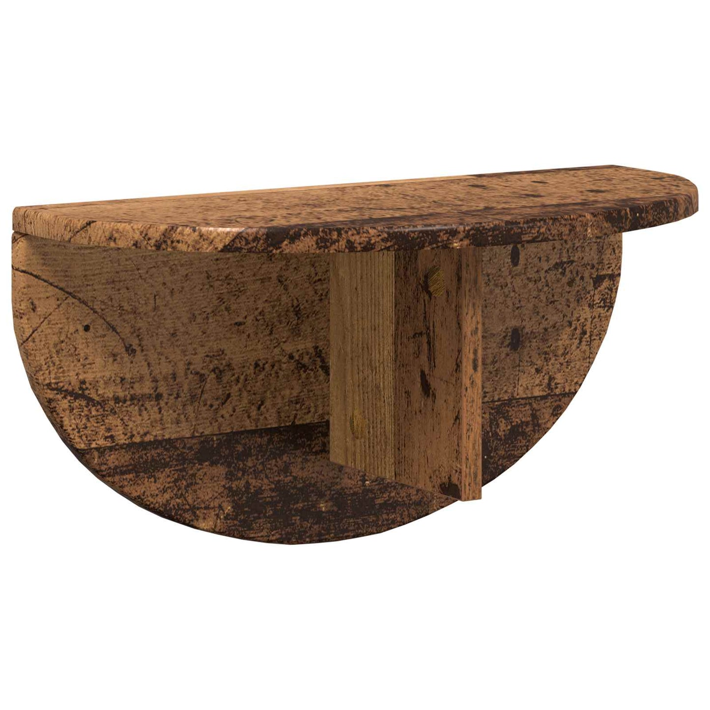 Wandregal 2 stk. Altholz 48 x 24 x 24 cm Holzwerkstoff