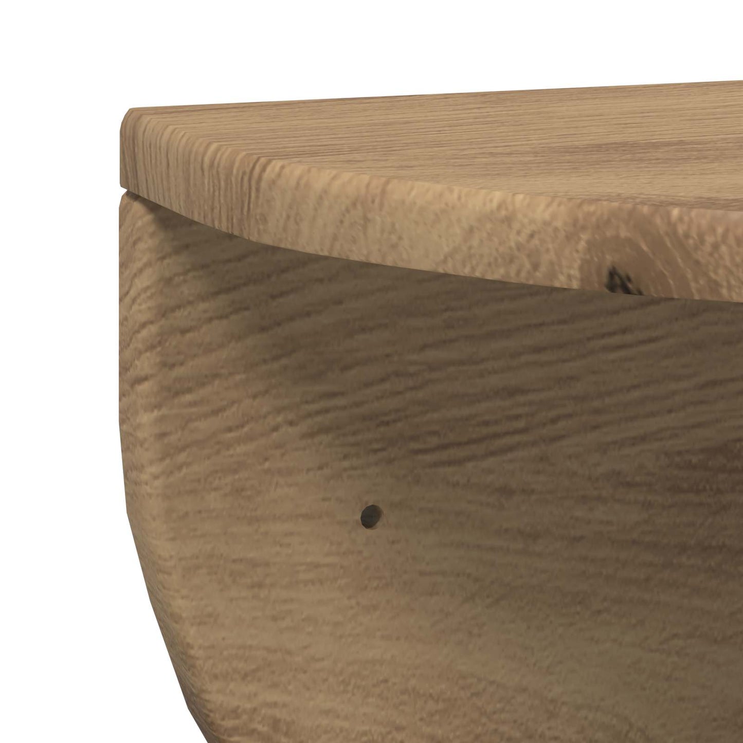 Wandregal 2 stk. Artisan-Eiche 48 x 24 x 24 cm Holzwerkstoff