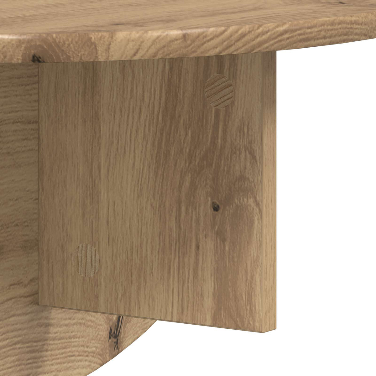 Wandregal 2 stk. Artisan-Eiche 48 x 24 x 24 cm Holzwerkstoff