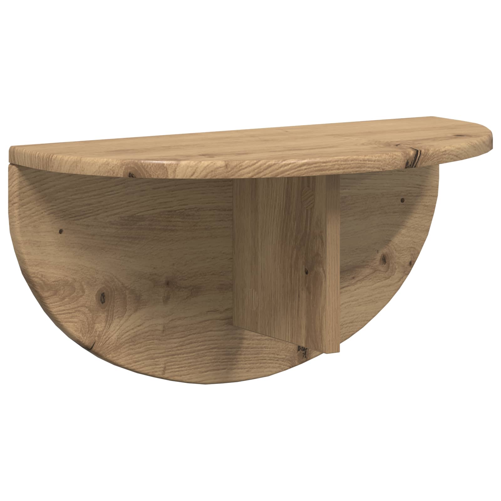 Wandregal 2 stk. Artisan-Eiche 48 x 24 x 24 cm Holzwerkstoff