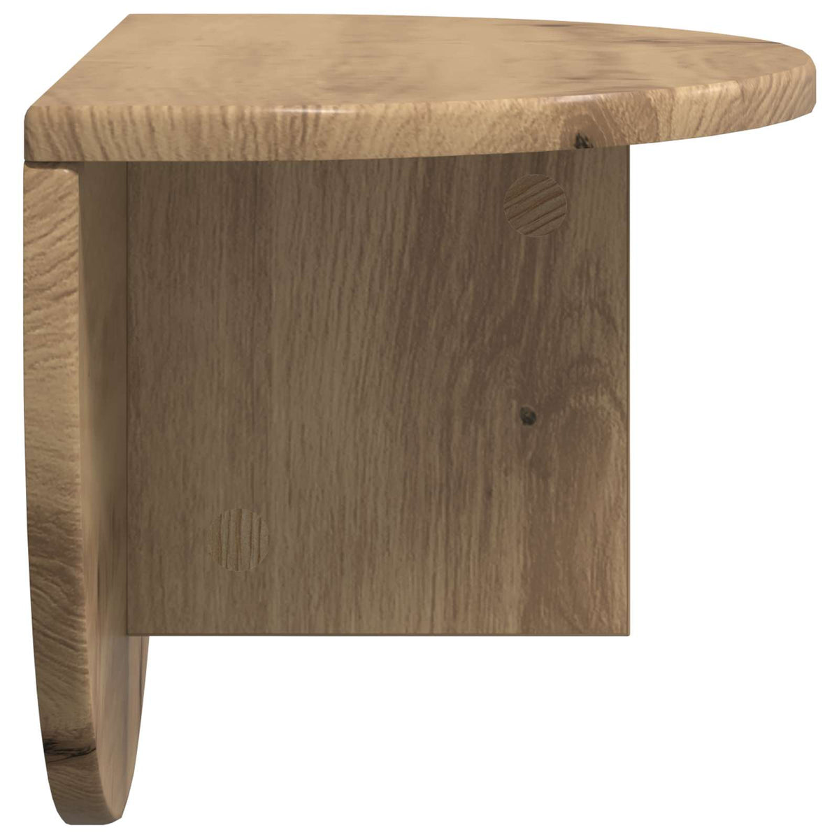 Wandregal 2 stk. Artisan-Eiche 48 x 24 x 24 cm Holzwerkstoff