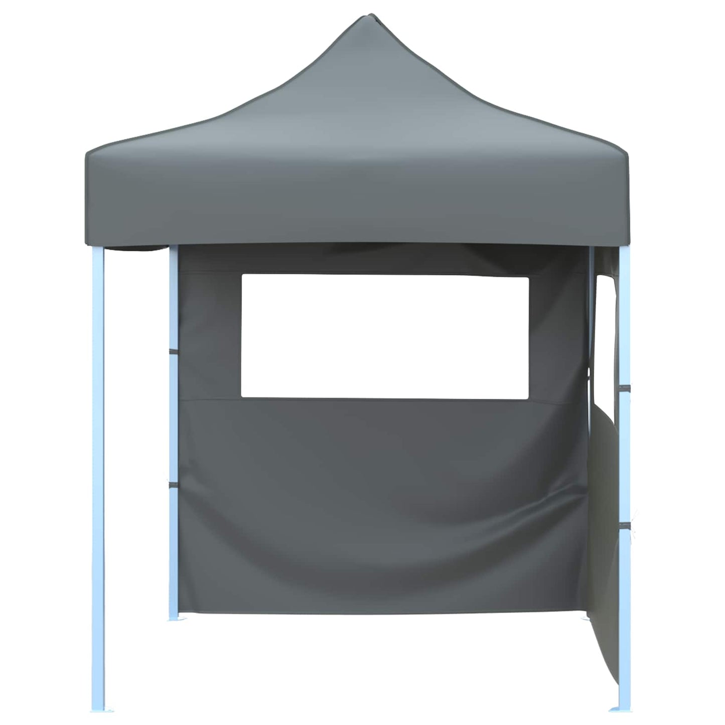 Partyzelt 200 x 200 x 315 cm Anthrazit Oxford-Stoff