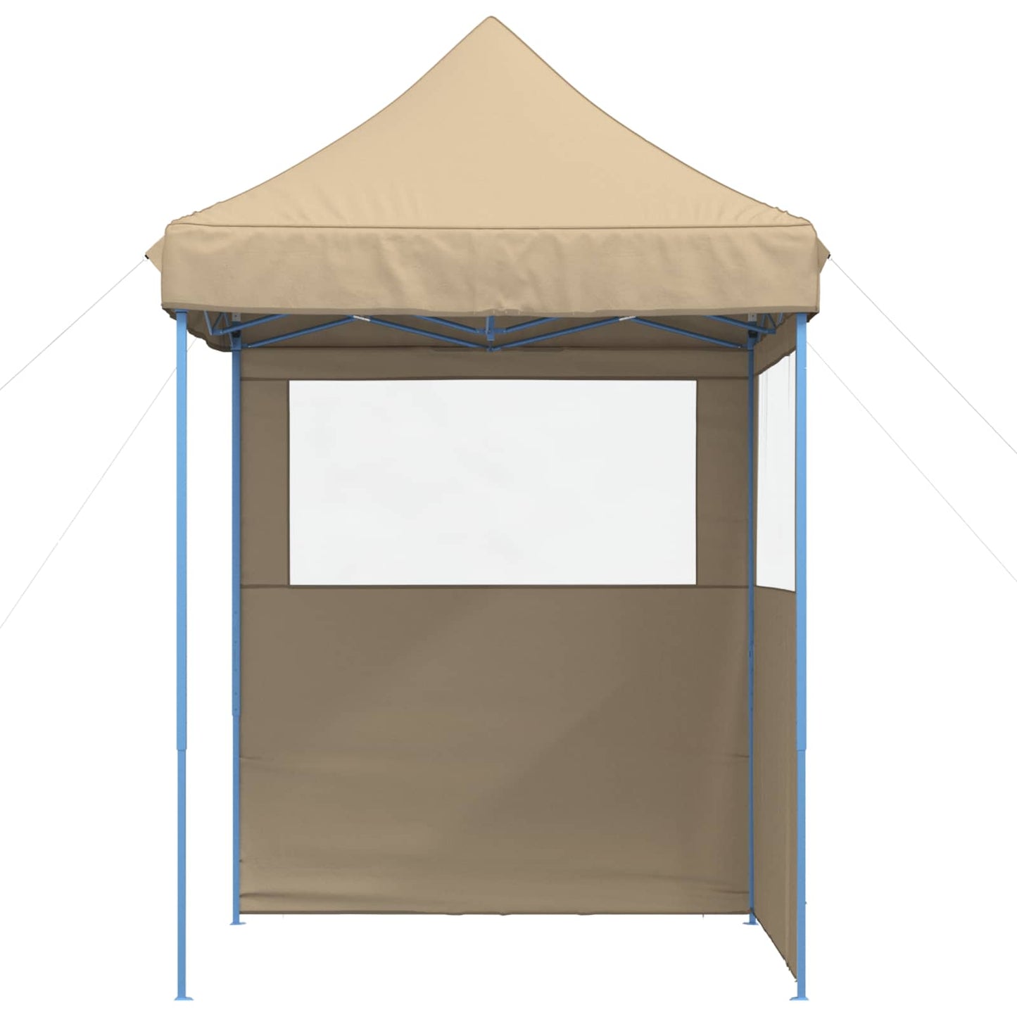 Partyzelt 200 x 200 x 306 cm Beige Oxford-Stoff