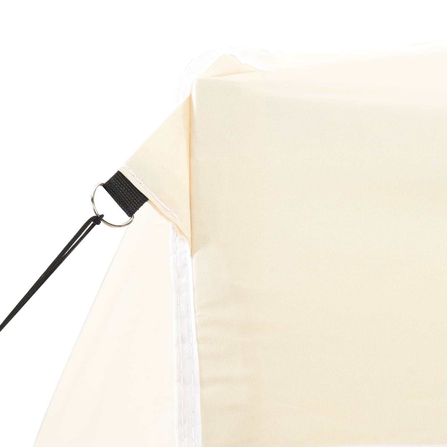 Partyzelt 200 x 200 x 315 cm Creme Oxford-Stoff