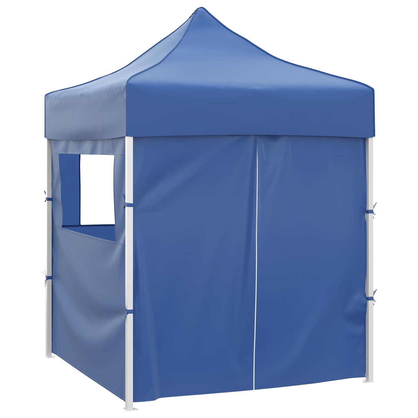 Partyzelt 200 x 200 x 315 cm Blau Oxford-Stoff