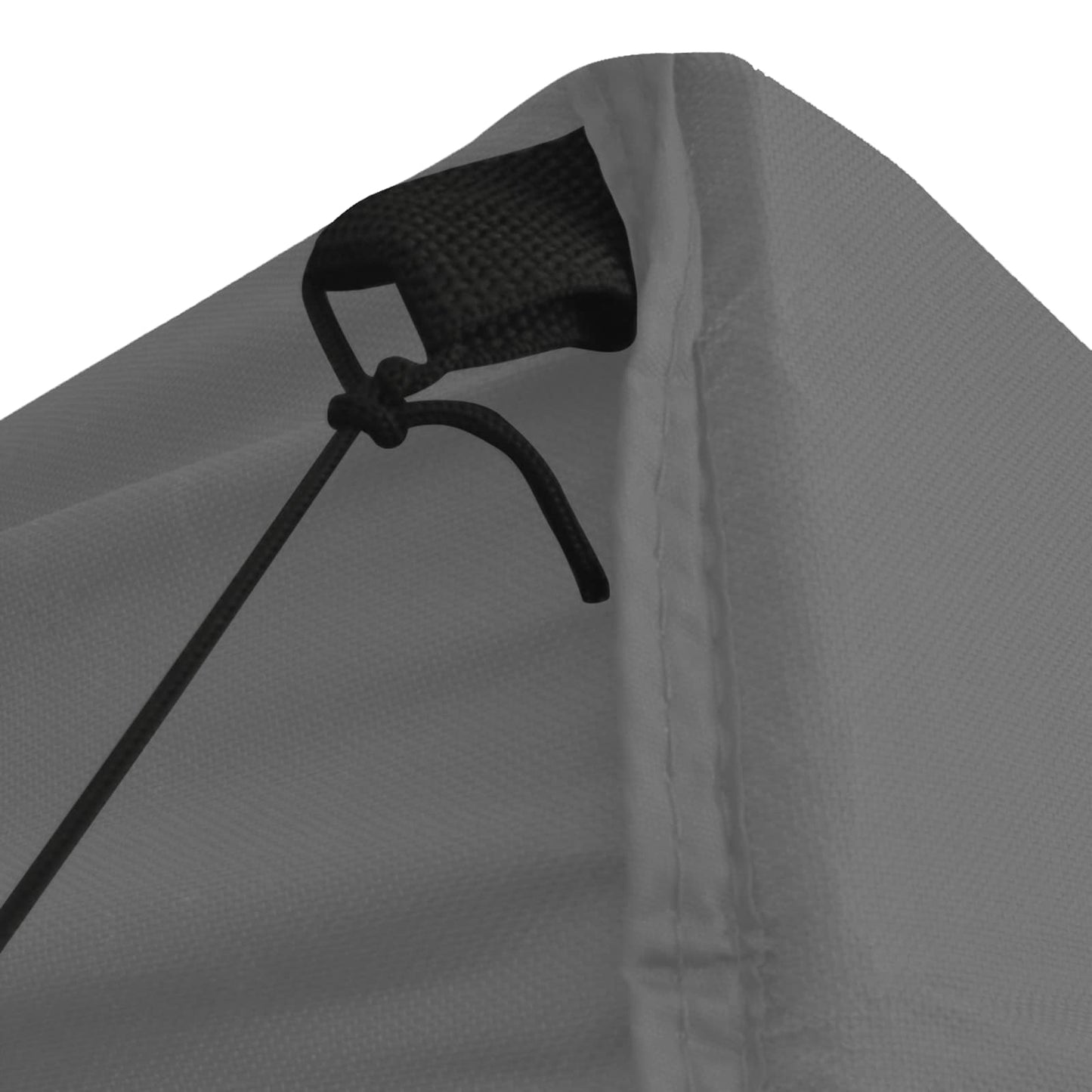 Partyzelt 200 x 200 x 315 cm Anthrazit Oxford-Stoff