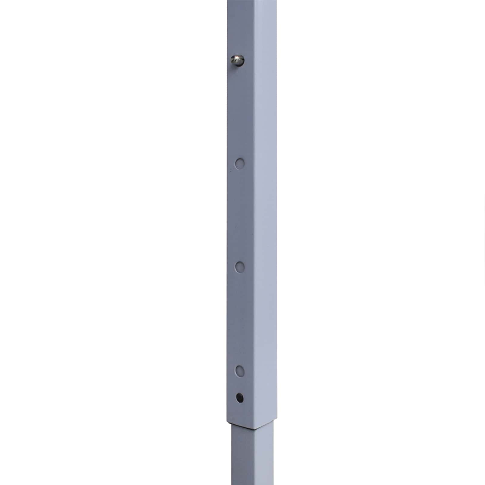 Party-Zelt 291 x 291 x 315 cm Anthrazit Oxford-Stoff