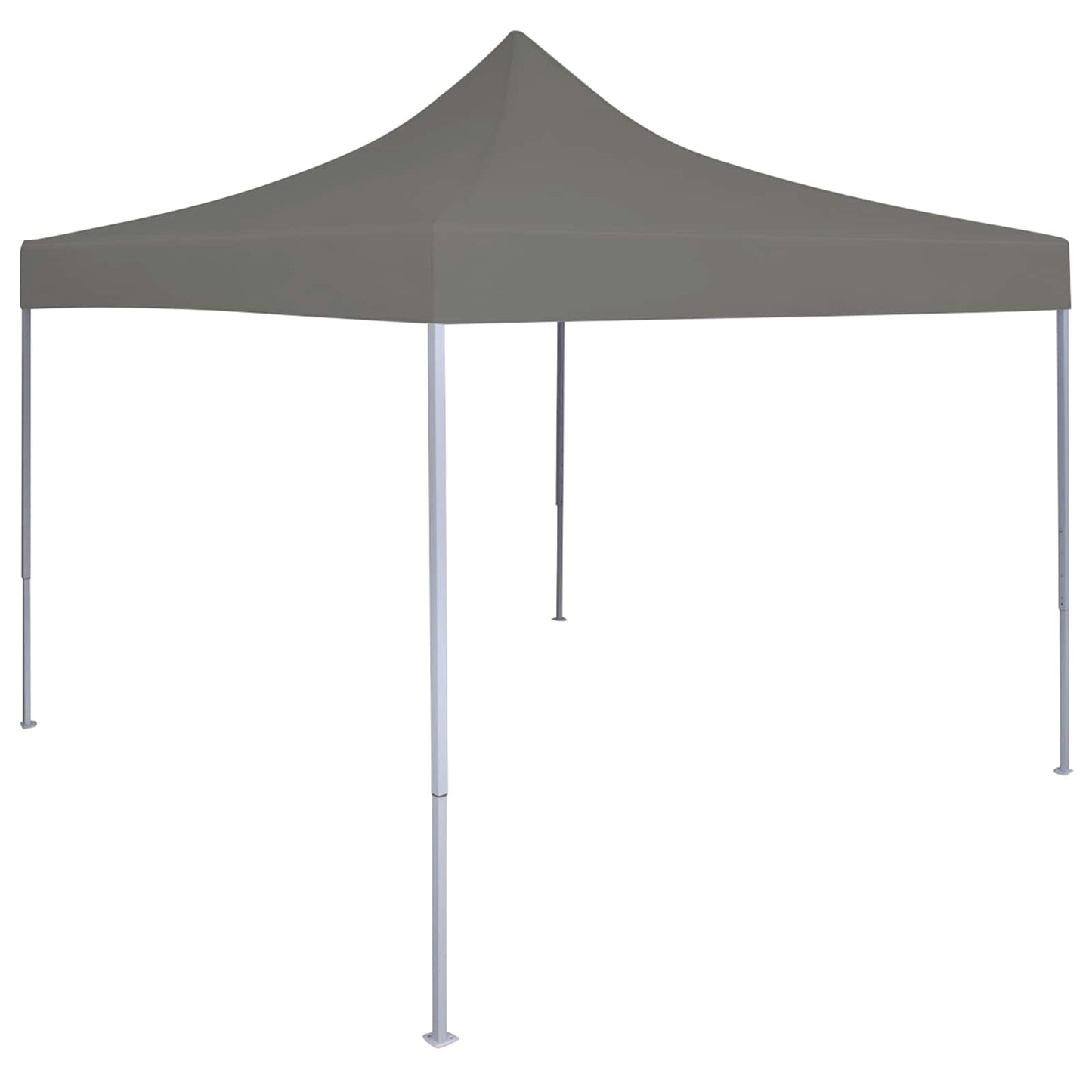 Party-Zelt 291 x 291 x 315 cm Anthrazit Oxford-Stoff